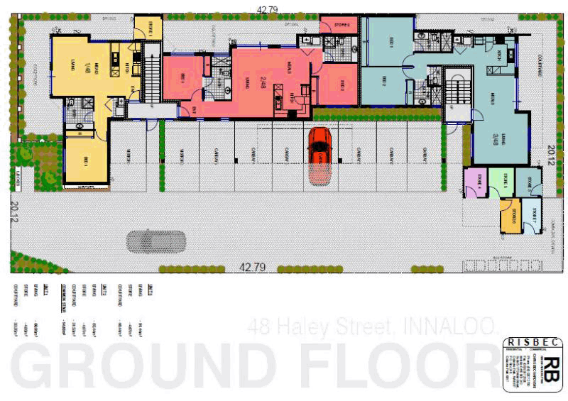floor plan 1/48 Halley Street, INNALOO