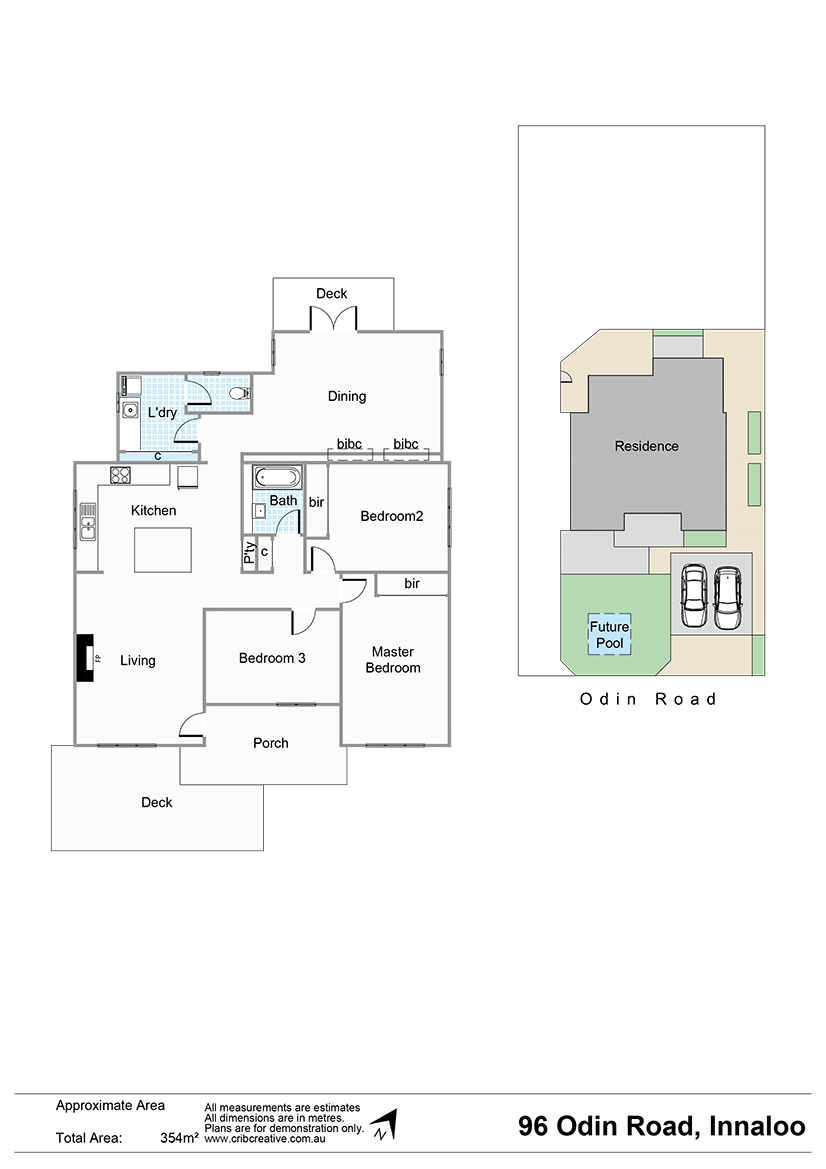 floor plan 96 Odin Road, INNALOO